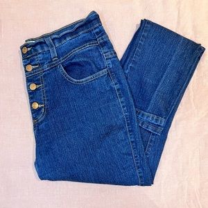 Judy Blue High Rise Dark Wash Jeans Size 13